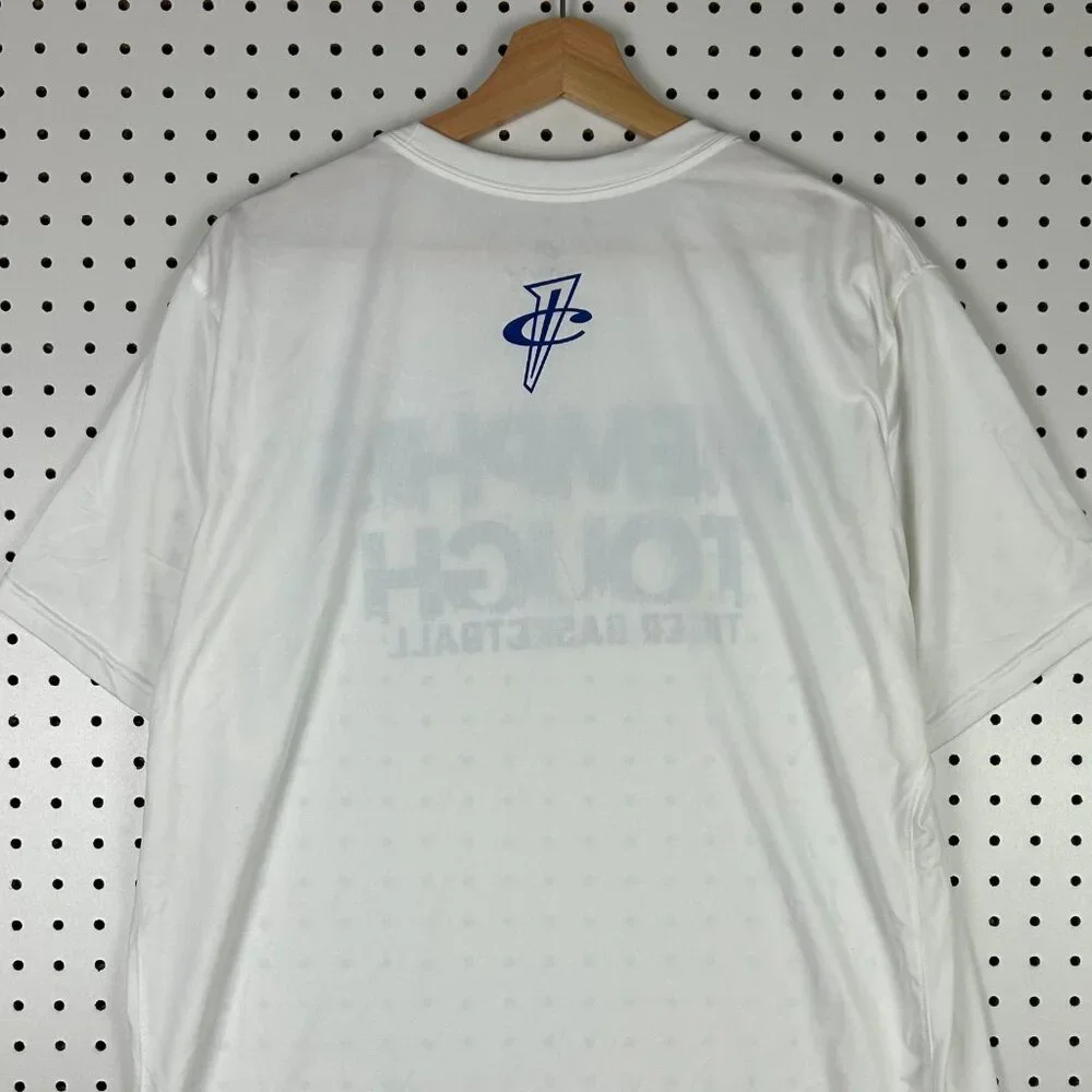 Nike 1 Cent‎ Memphis Tigers T Shirt XL Basketball White TOUGH Penny Hardaway Dri